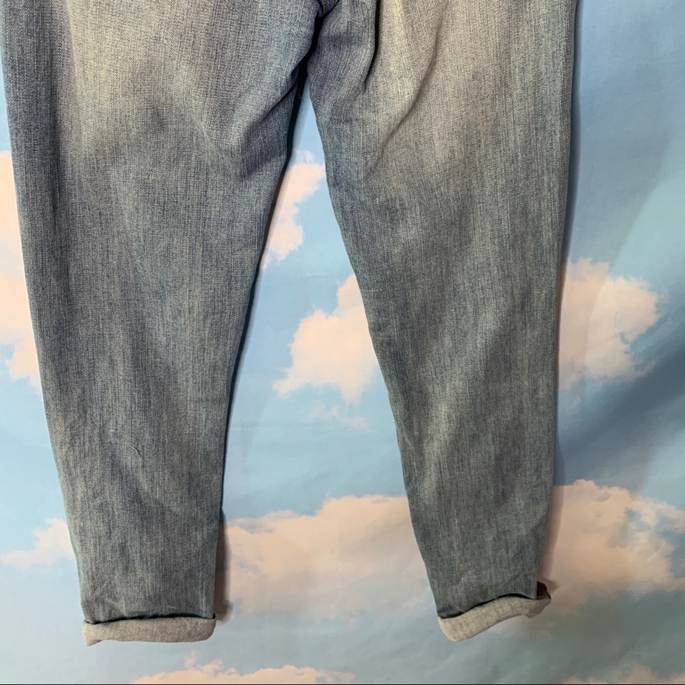 MindCode- Cropped Distressed Cuffed Jeans size 0 - Picture 7 of 10